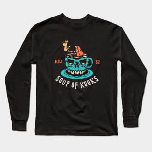 Soup of kooks Malibu Surf spot Long Sleeve T-Shirt